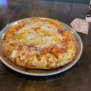 Kids personal cheese pizza!