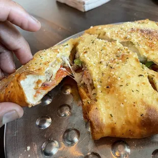 Build your own calzone