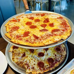 Cheese lovers with pepperoni added