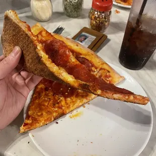 Pepperoni pizza