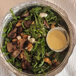 Warm Arugula Salad