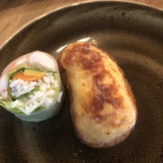 Rice Paper Shrimp Roll Plate