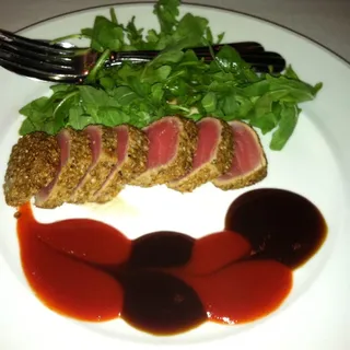 Seared Ahi Tuna Plate