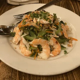 Traditional Vietnamese Salad Plate