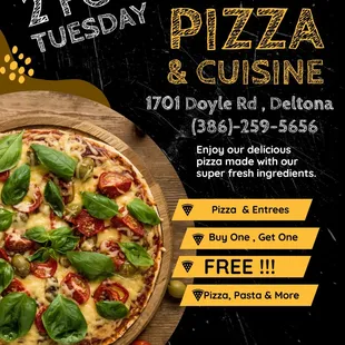 2 for Tuesday&apos;s!!! May and June! Must show image.