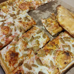Deep dish pizza