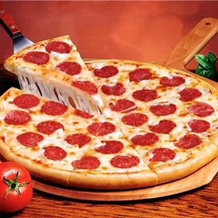 pizza, food
