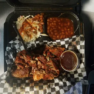 bbq ribs, ribs, food