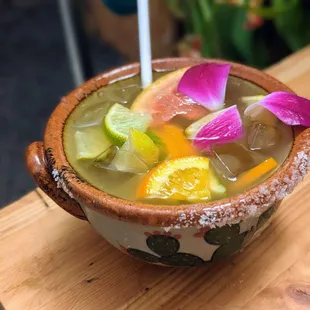 April 22, 2023; Cazuela ($15).