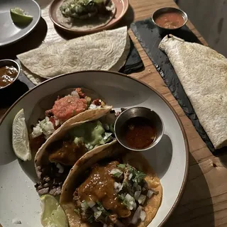 Chorizo en papas Taco