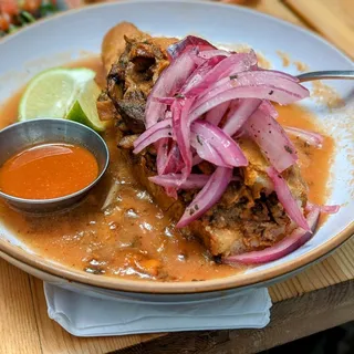 Mushroom Torta Ahogada