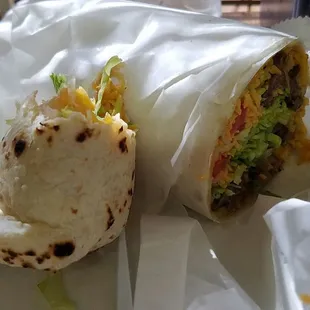 burritos and wraps, food