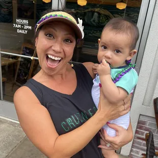 Nicky was such a sweetheart with my son Kenzo.