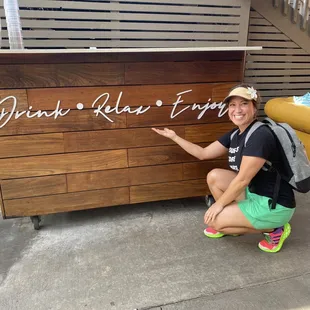 And Eat to the sign!