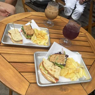 Alii Coffee is locally owned. The ice coffee, tea and sandwiches were all very refreshing and made with locally grown ingredients.