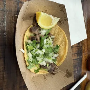 Carne Asada Soft Tacos