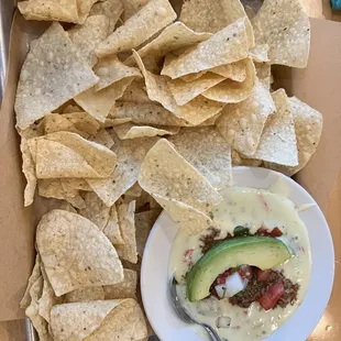Top shelf queso