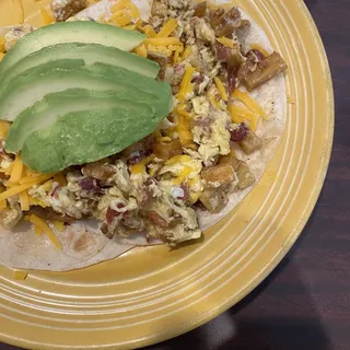 The B.A.T. Big Azz Breakfast Tacos