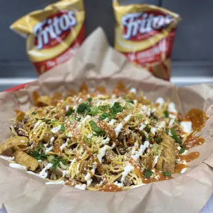 BBQ Frito Pie!