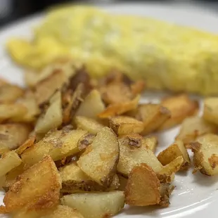 Mushroom omelette