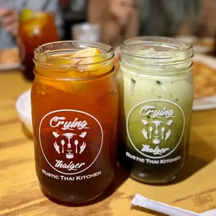 Thai Iced Tea, Thai Milk Green Tea