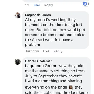 Don't book them and get ya money back assp