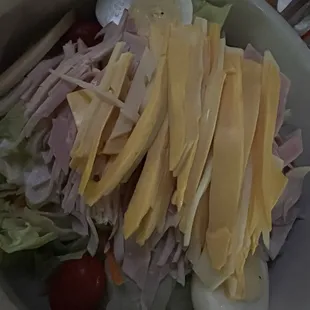 Julienne salad