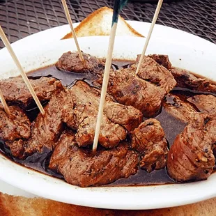 Steak Bites. Real good!