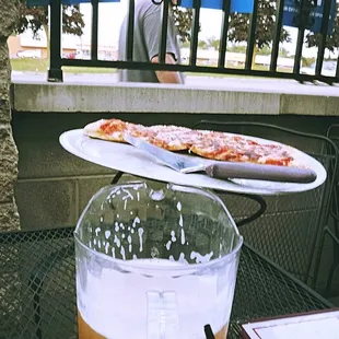 beer and pizza baby