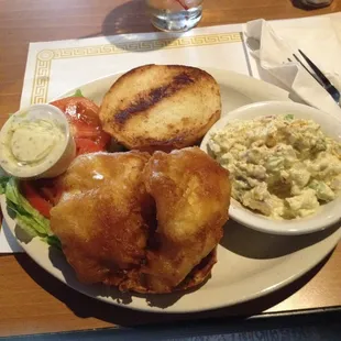 Fish sandwich special on Fish Friday!