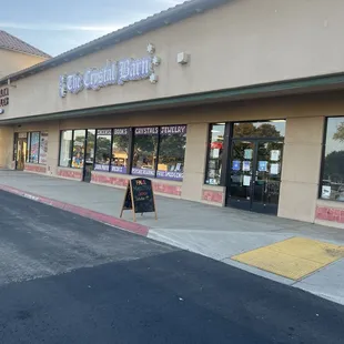 Outside across from Taco Bell