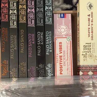 Current collection of incense