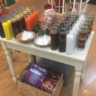 Candles and other items
