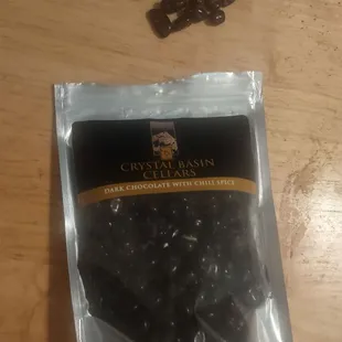 One of the non-alcoholic treasures we found.  These have a mild kick that builds after you eat them.