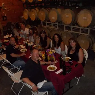 We can offer you Private Barrel Room dinners for a unique experience! For inquiries contact  Lesli@crystalbasin.com