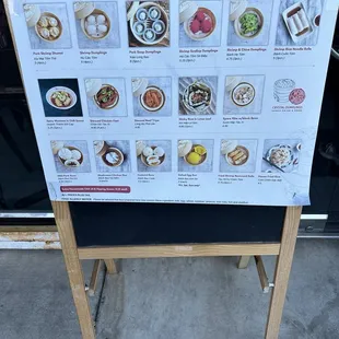 Menu Outside