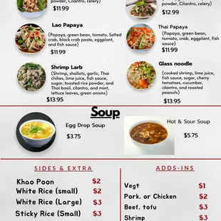 menu, ramen and noodles