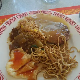 Plate number 2. Cantonese style Chinese 'merican!