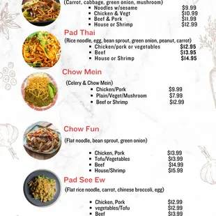 menu, ramen and noodles