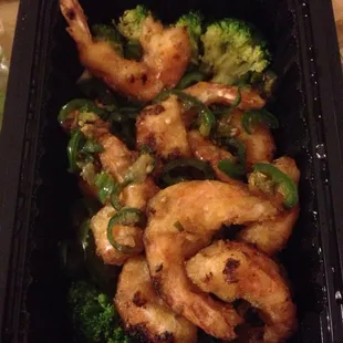 Salt &amp; Pepper Shrimp with shelle...awesome
