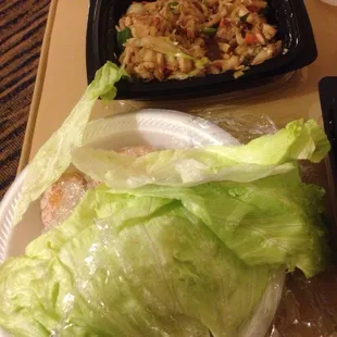 Chicken Lettuce Wraps