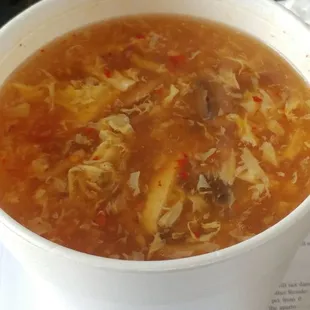 Hot n sour soup - very good!