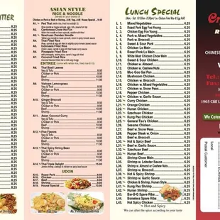 menu, sushi and sashimi