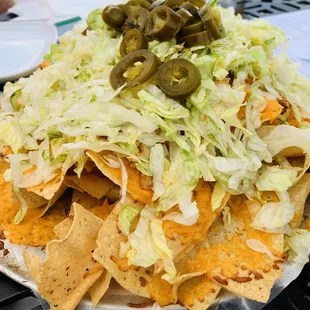 Chicken nachos
