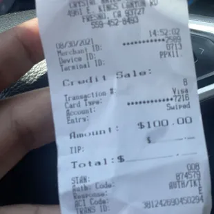 What is supposed to be charged