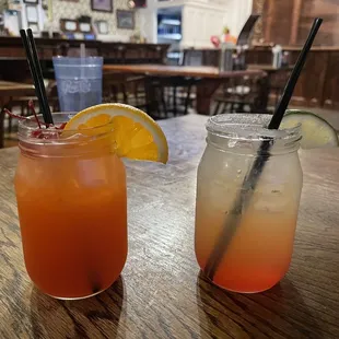 Delicious cocktails