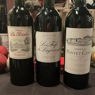 A range of exceptional wines!