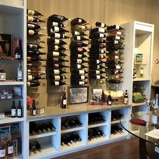 a wine cellar