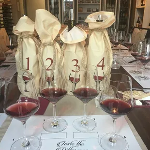 Every month we offer a blind tasting workshop.