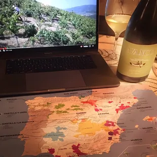 Studying &amp; tasting old vine wines from Valdeorras, Spain